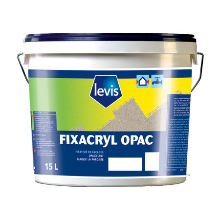 Peinture décorative - FIXACRYL OPAC - LEVIS - d'extérieur / de façade / acrylique