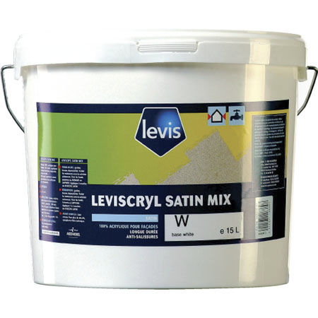 Peinture décorative - LEVISCRYL SATIN - LEVIS - d'extérieur / de façade / acrylique