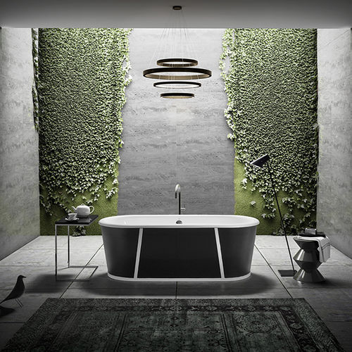 Baignoire ovale - MORGAN - RECOR - à poser / à usage professionnel / en fonte