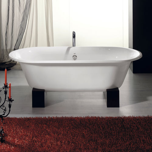 Baignoire ovale - LYRA - RECOR - sur pieds / à usage professionnel / en fonte