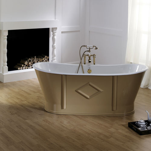 Baignoire ovale - CHATEAU - RECOR - à poser / à usage professionnel / en fonte
