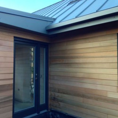 Toiture en pente - CATNIC® URBAN FASCIA - TATA STEEL - plate / en métal / aspect métal