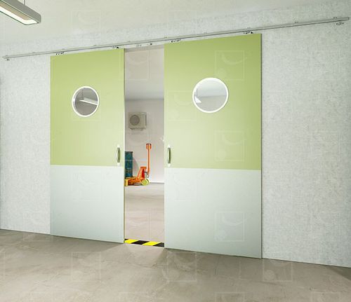 Système coulissant en métal - SUPERCADETTE - MANTION SAS - pour porte / mural / externe