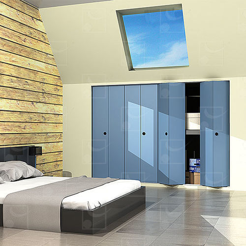 Système coulissant en aluminium - 5300 - MANTION SAS - pour porte de placard / coureurs cachés / pliant