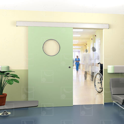 Système coulissant en aluminium - SOFTCLOSE - MANTION SAS - pour porte / coureurs cachés / mural