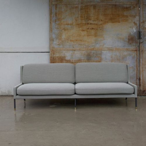 Canapé contemporain - BLINK - STELLAR WORKS - en tissu / en acier / 2 places