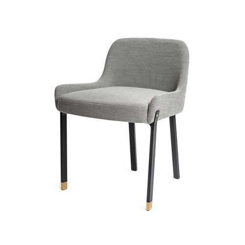 Chaise contemporaine - BLINK - STELLAR WORKS - d'intérieur / en tissu / avec piètement en acier à revêtement par poudre