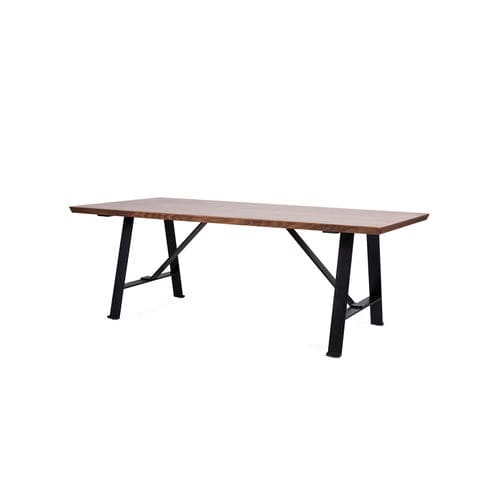 Table à manger contemporaine - EXCHANGE - STELLAR WORKS - en acier / en stratifié / rectangulaire