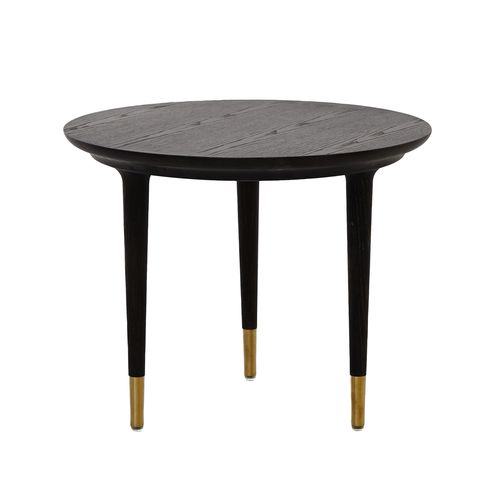Table d'appoint contemporaine - LUNAR - STELLAR WORKS - en bois massif / en acier inoxydable / en stratifié