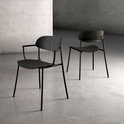 Chaise contemporaine - ORI - STELLAR WORKS - d'intérieur / en bambou / en stratifié