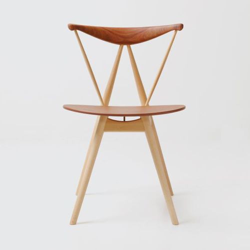 Chaise design scandinave - PIANO - STELLAR WORKS - d'intérieur / en bois massif / en stratifié