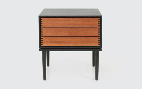 Table de chevet contemporaine - LAVAL - STELLAR WORKS - en bois / rectangulaire / avec tiroir