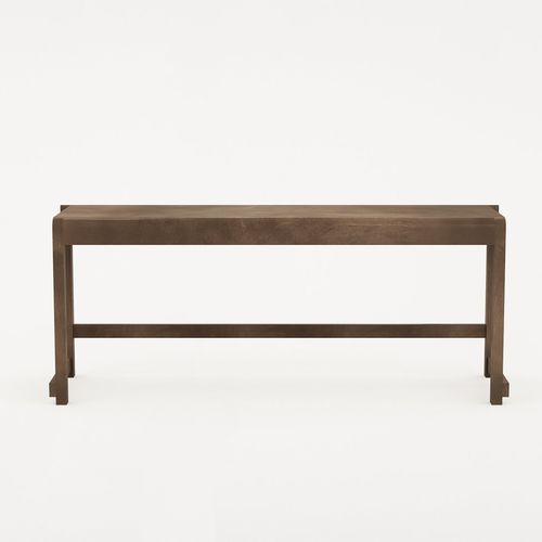 Banc contemporain - FRAMA - en bois huilé / en bouleau / sans dossier