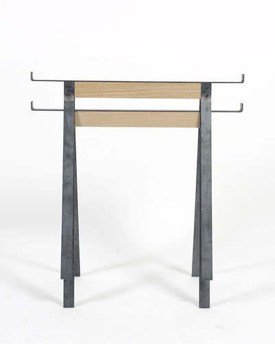 Table contemporaine - F56 TRESTLE - FRAMA - en métal / avec piètement en métal / rectangulaire