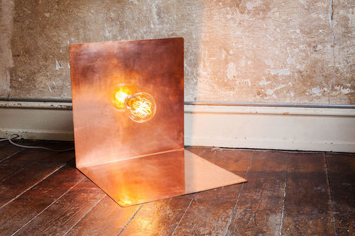 Lampe de sol - 90° - FRAMA - en métal / contemporaine / d'intérieur