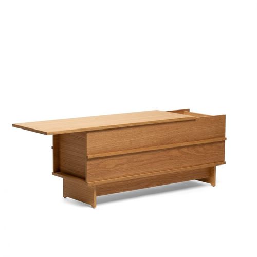 Banc contemporain - Correlation - WEDOWOOD - en chêne naturel / en placage de bois / sans dossier