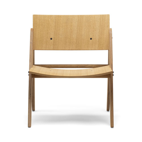 Chaise contemporaine - Lilly - WEDOWOOD - d'intérieur / en chêne / en contreplaqué