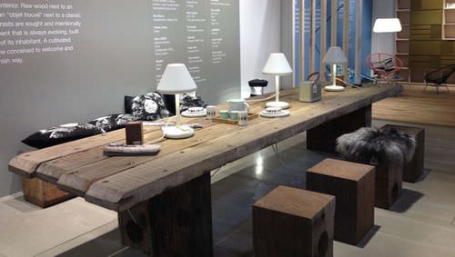 Table à manger contemporaine - UNIQ  - THORS DESIGN - en bois / rectangulaire / résidentielle