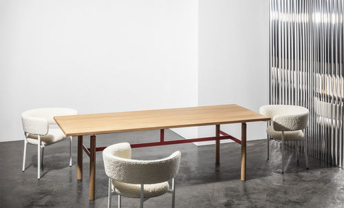 Table à manger contemporaine - BEAM - mobel copenhagen - en bois / rectangulaire / résidentielle