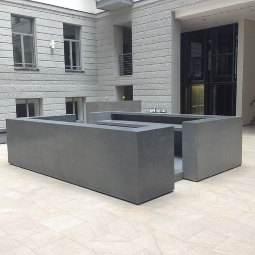 Banque d'accueil en béton - by Nadine Mackert - Stayconcrete