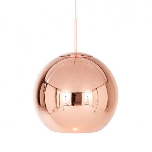 Suspension - MSS01REU - Tom Dixon - en cuivre / en polycarbonate / contemporaine