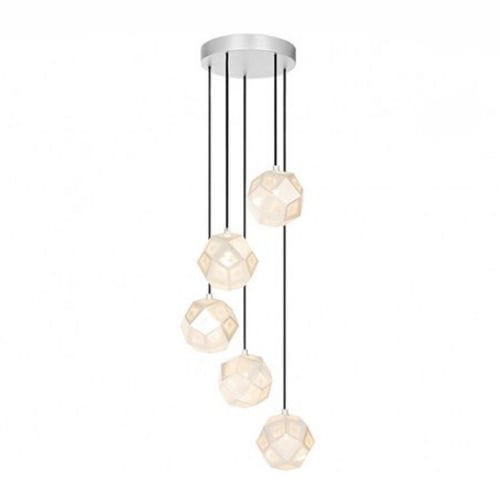 Lustre contemporain - ETCH MINI SOFT : ETSMCH01SILEU - Tom Dixon - en laiton / professionnel / à boules
