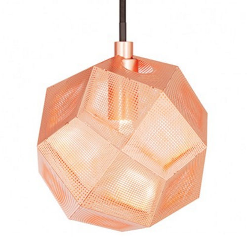 Suspension - ETCH MINI : ETSM01COEU - Tom Dixon - en aluminium / en laiton / contemporaine