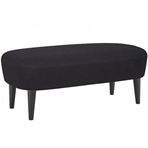 Ottoman contemporain - WINGBACK LONG SERIES - Tom Dixon - en tissu / en chêne / tapissé
