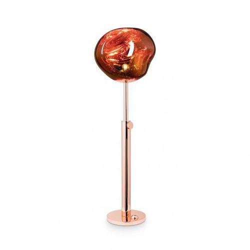 Lampe de sol - MELT - Tom Dixon - en acier / en polycarbonate / contemporaine