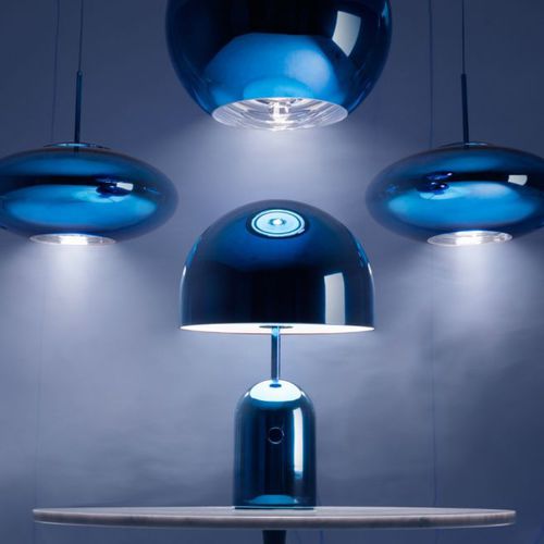 Lampe de table - BELL SERIES - Tom Dixon - en acier / contemporaine / sans fil