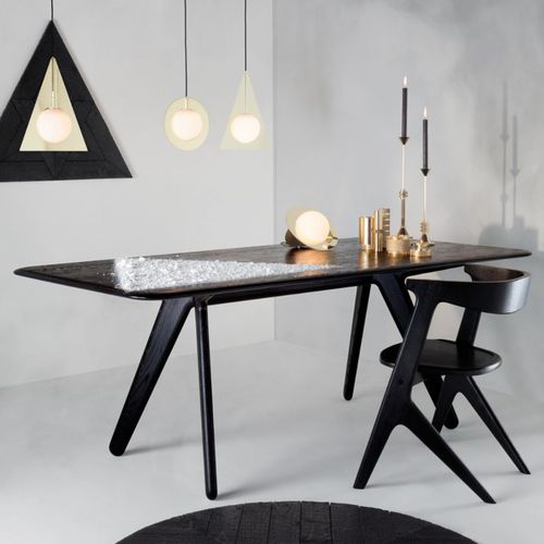 Table à manger contemporaine - SLAB SERIES - Tom Dixon - en chêne / rectangulaire / résidentielle