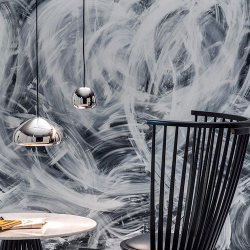 Suspension - VOID : VOS01S-PEUM2 - Tom Dixon - en acier / en acier inoxydable / en cuivre