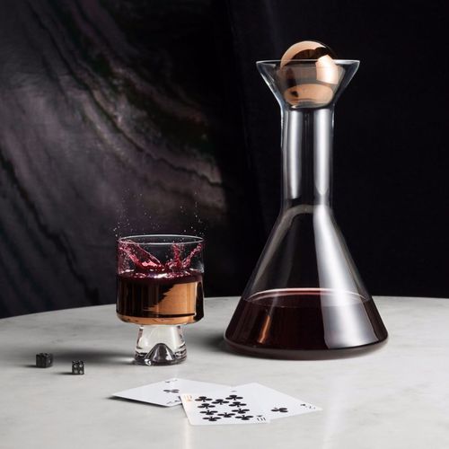 Décanteur en verre - TANK : TKC01/TKC01B - Tom Dixon - professionnel / à usage domestique