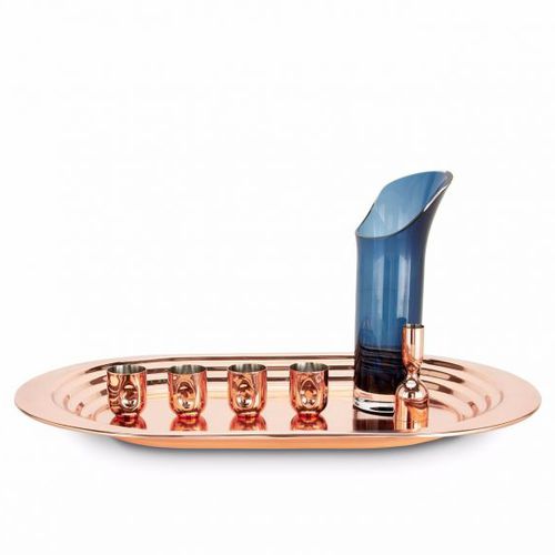 Plateau de service en acier inoxydable - PLUM - Tom Dixon - professionnel / à usage domestique
