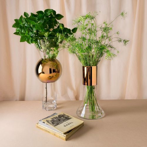 Vase contemporain - TANK BALL : TKBLV01 - Tom Dixon - en verre soufflé