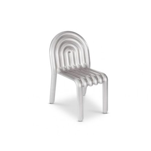 Chaise contemporaine - HYDRO - Tom Dixon - d'intérieur / aluminium / avec piètement en aluminium
