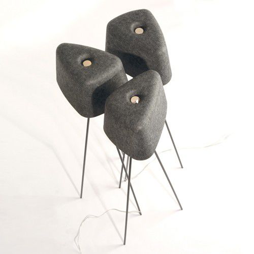Lampe sur pied - FELT : FSS01GW-FEUM2 - Tom Dixon - en tissu / contemporaine / d'intérieur