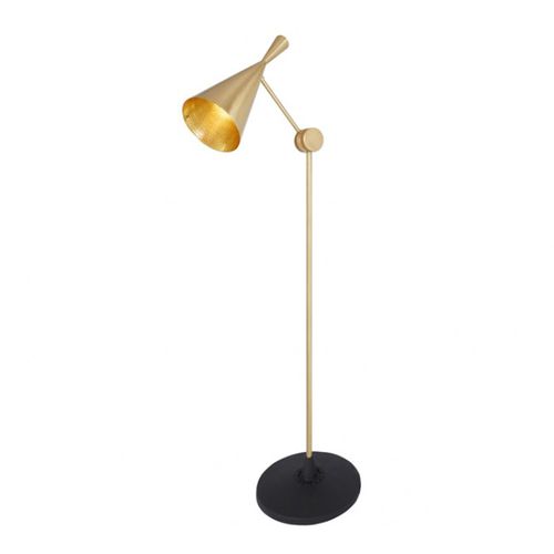 Lampe sur pied - BEAT : BLF01BEU/BLF01EU - Tom Dixon - en laiton / en fer / contemporaine