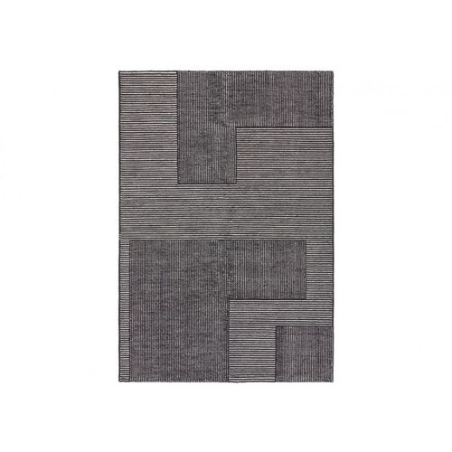Tapis contemporain - STRIPE : SRR02BLWH/SRR01BLWH - Tom Dixon - à motif / en laine / rectangulaire