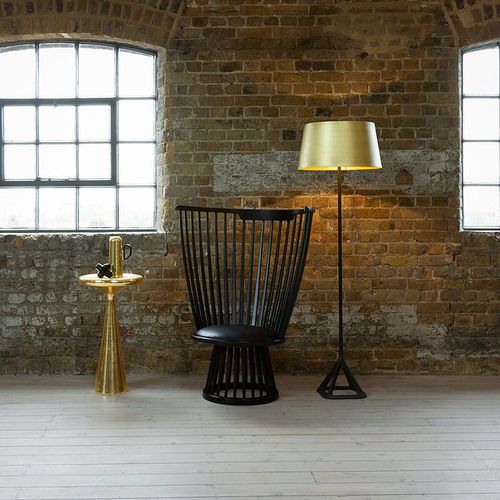 Lampe sur pied - BASE : BSS02-FEUM1 - Tom Dixon - en laiton / en cuivre / en fonte