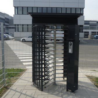 Tourniquet de sécurité - ZENTRA E-120-RS - ZABAG Security Engineering GmbH - en métal / pour établissement public