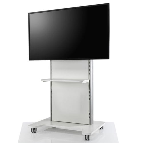 Support TV sur pied contemporain - AV/VC ONE - colebrook bosson saunders - avec roulettes