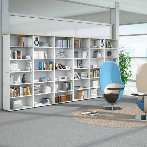 Bibliothèque modulable - ACTA.MODUL - König Neurath - haute / contemporaine / pour bureau