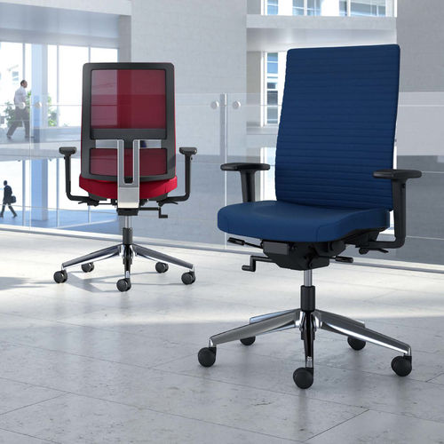 Fauteuil de bureau contemporain - JET.A - König Neurath - en tissu / à hauteur réglable / professionnel