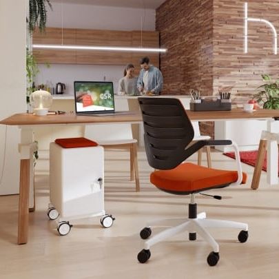 Caisson de bureau en ABS - König Neurath - à 1 tiroir / à roulettes / à clé