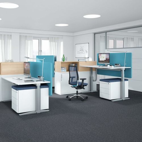 Caisson de bureau en bois - PEDESTAL - König Neurath - en métal / à 2 tiroirs / à 3 tiroirs