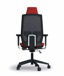 Fauteuil de bureau contemporain - JET.II - König Neurath - en tissu / avec repose-tête / à hauteur réglable