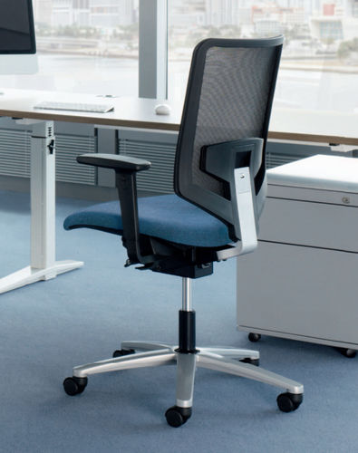 Fauteuil de bureau contemporain - JET.N - König Neurath - en tissu / à hauteur réglable / professionnel