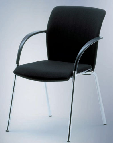 Chaise visiteur contemporaine - OKAY - König Neurath - d'intérieur / en tissu / tapissée