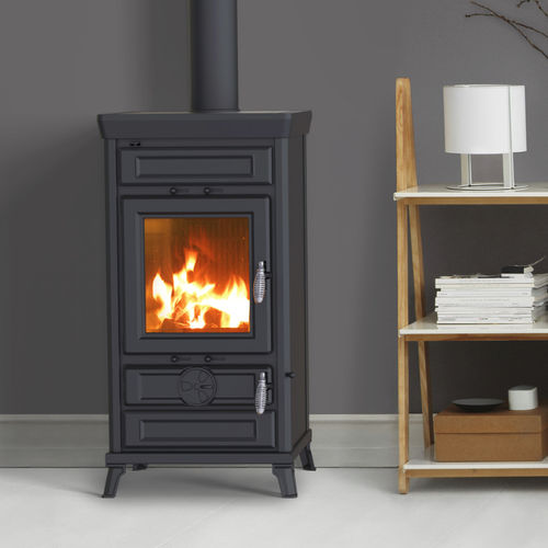 Poêle à bois - Ilaria Evo Easy - THERMOROSSI - 10 kW - 20 kW / au sol / classique